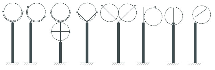 варианты установки колючей проволоки на забор